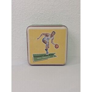 Vintage 2002 Fossil Fantastics Downtown Lester Brown watch Empty Tin Retro